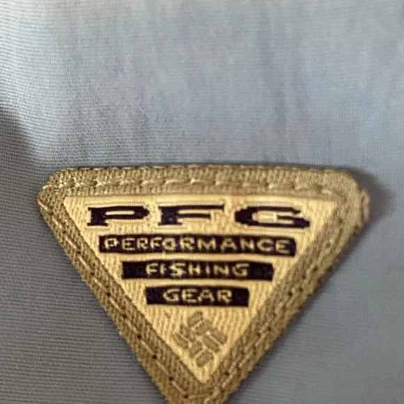 Columbia Blue Button Down Shirt for Women*XL* - Picture 6 of 10